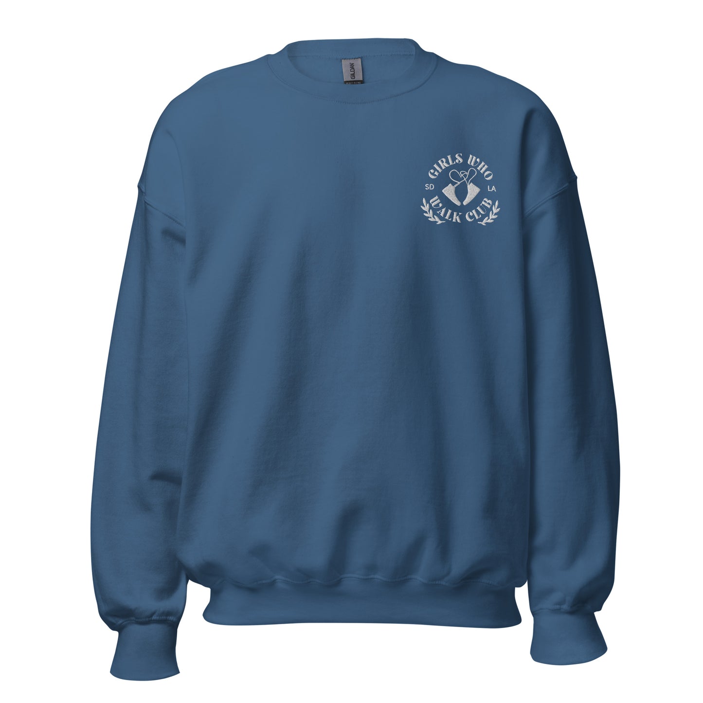 Varsity Embroidered Crewneck Sweatshirt