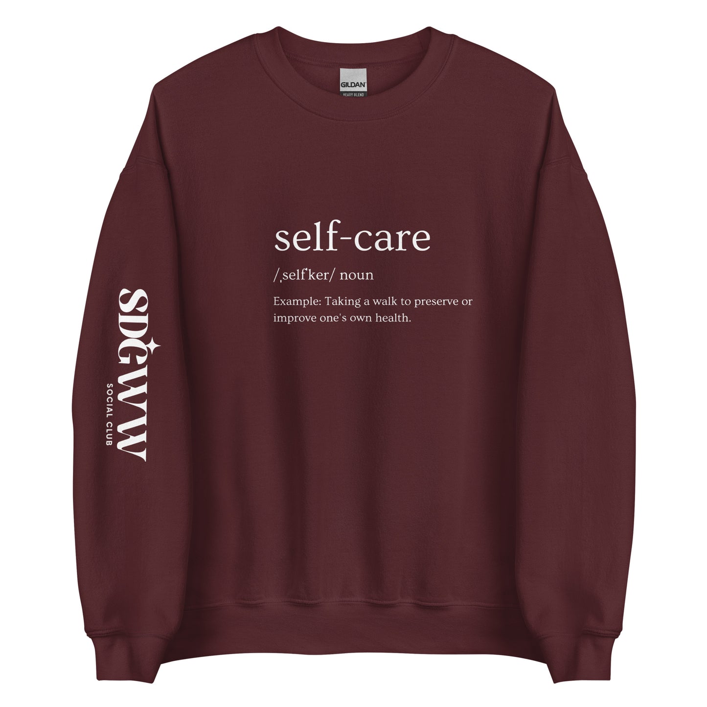 Self-Care Crewneck Sweatshirt