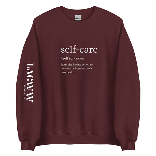 Self-Care Crewneck Sweatshirt