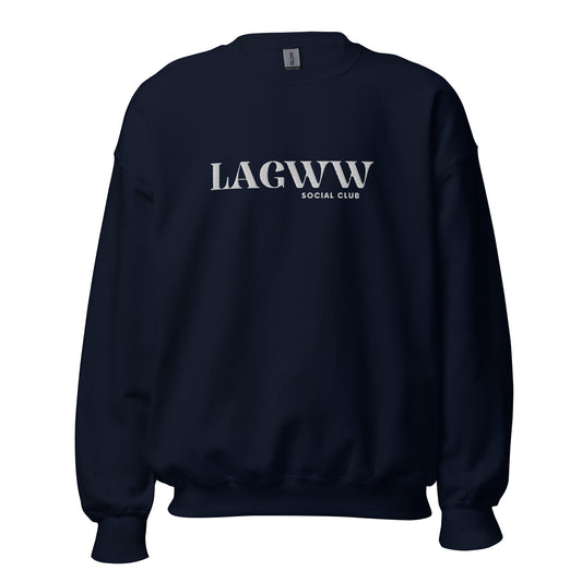 LAGWW Embroidered Crewneck Sweatshirt