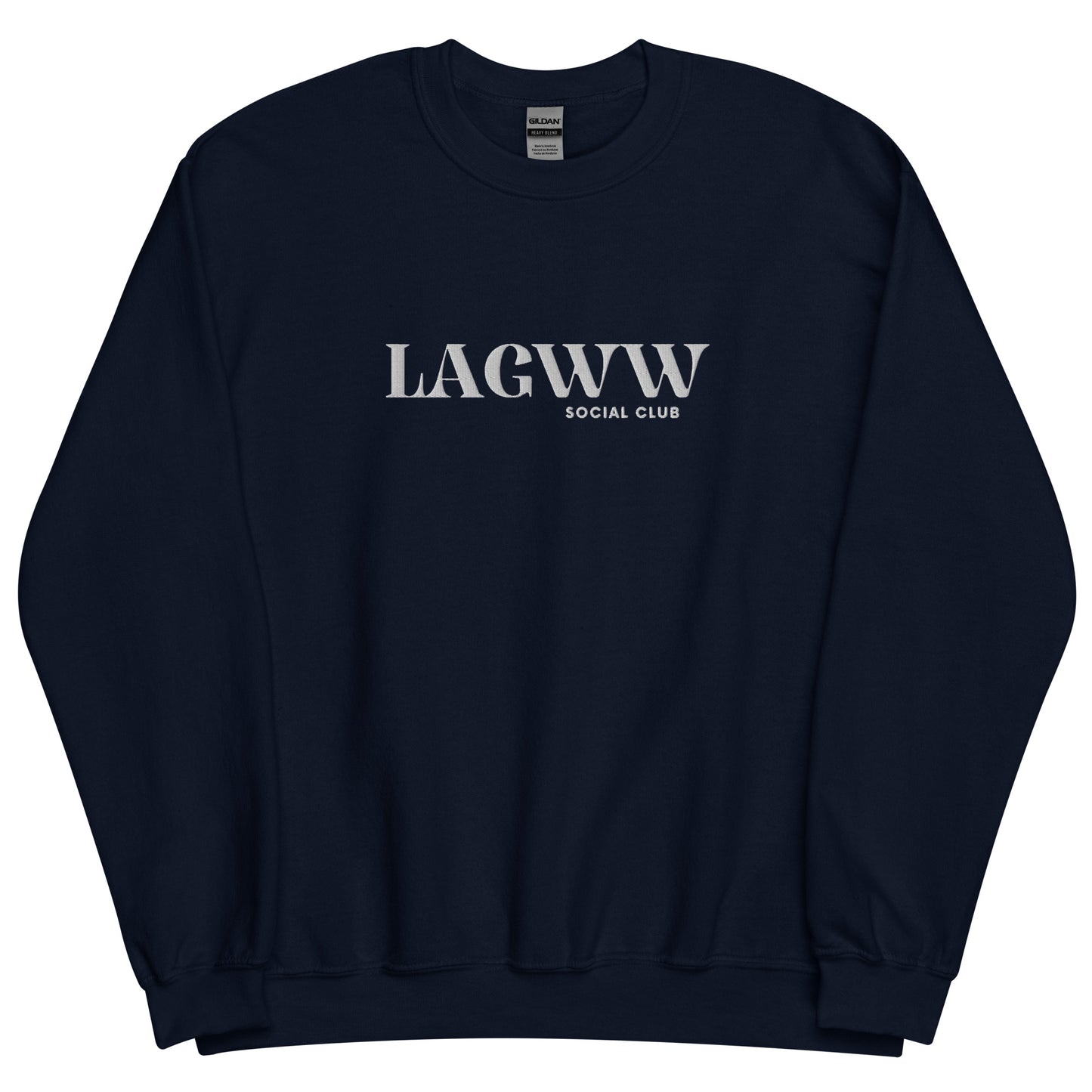 LAGWW Embroidered Crewneck Sweatshirt